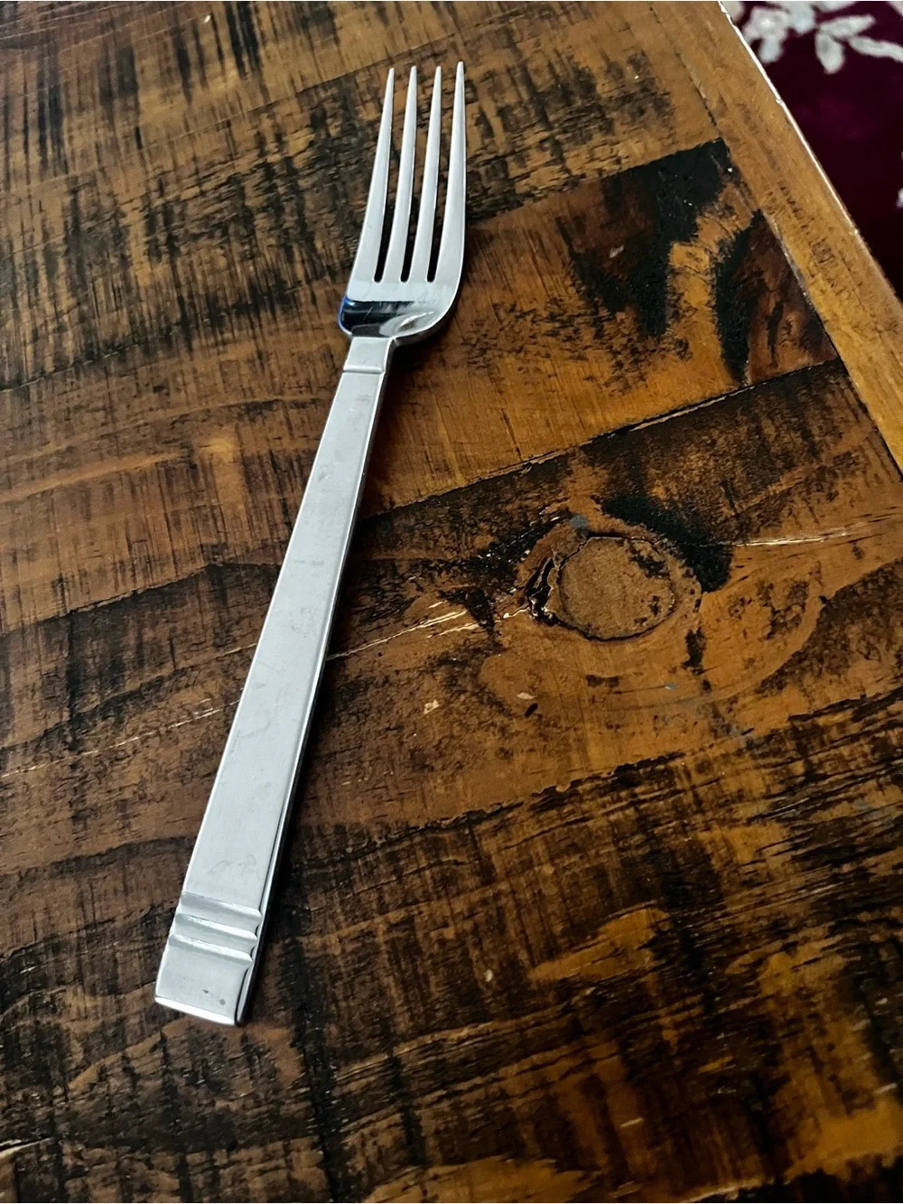 Lenox Silver-Tone Stainless Steel Dinner Fork